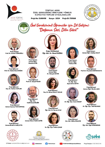 TÜBİTAK 4008 ÖZEL GEREKSİNİMLİ ÖĞRENCİLER İÇİN DİL GELİŞİMİ: DOĞANIN SESİ, DİLİN GÜCÜ